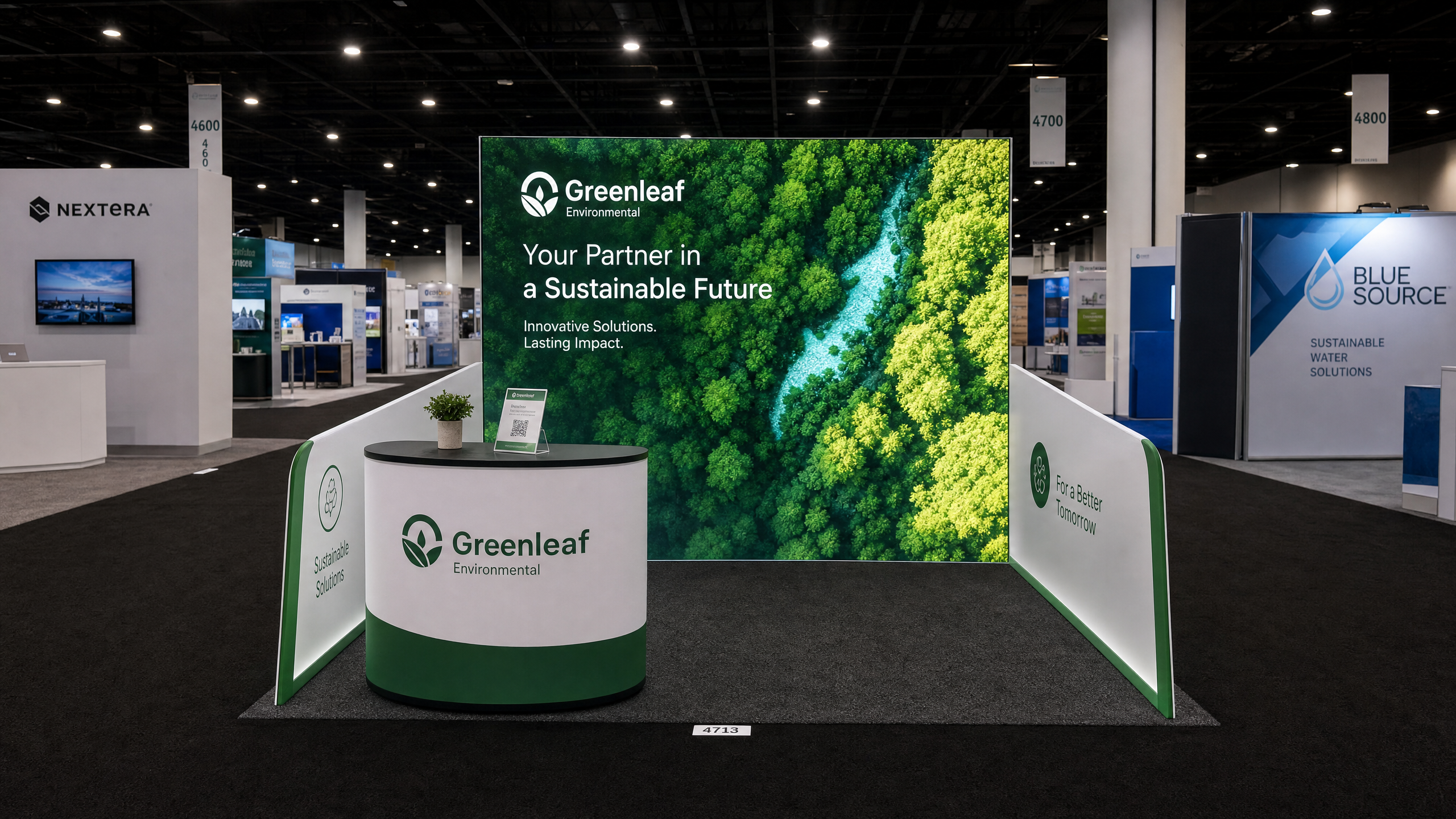 WEFTEC LED Technology Booth – 10x10 Environmental Tech - LED exhibit thumbnail