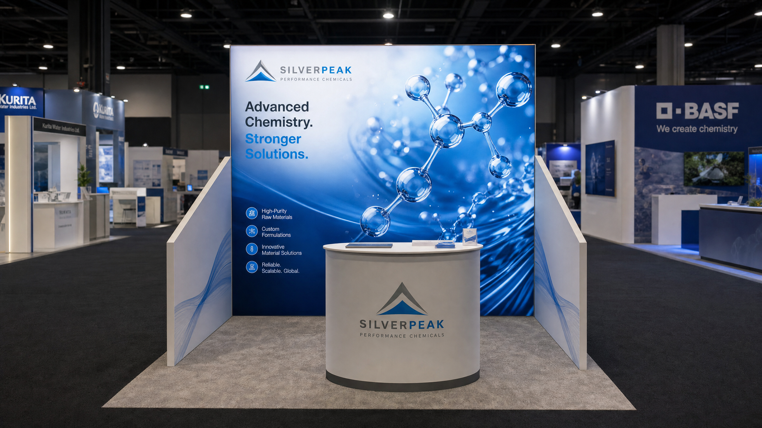 10x10 LED Display Exhibit for NBAA-BACE in Orlando - LED exhibit thumbnail