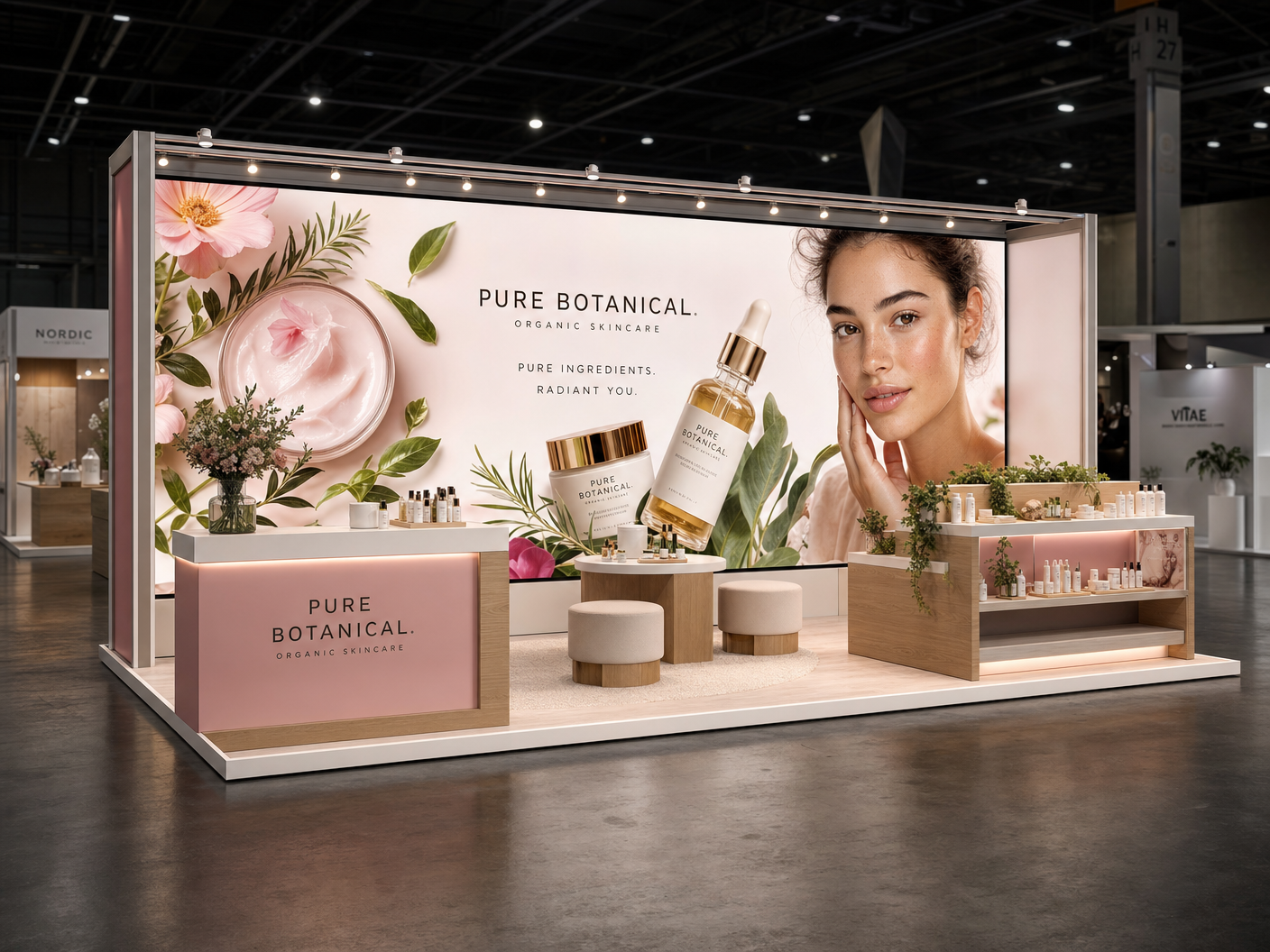 10x40 LED Exhibit for InfoComm in Las Vegas - LED exhibit thumbnail