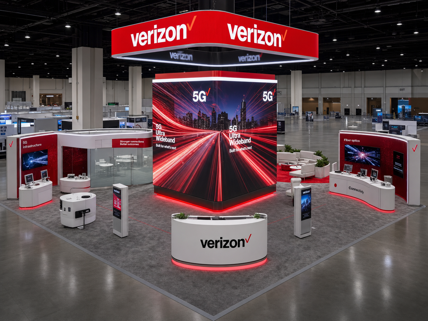 PGA Show 20x20 LED Video Wall Exhibit – Sports Companies - LED exhibit thumbnail