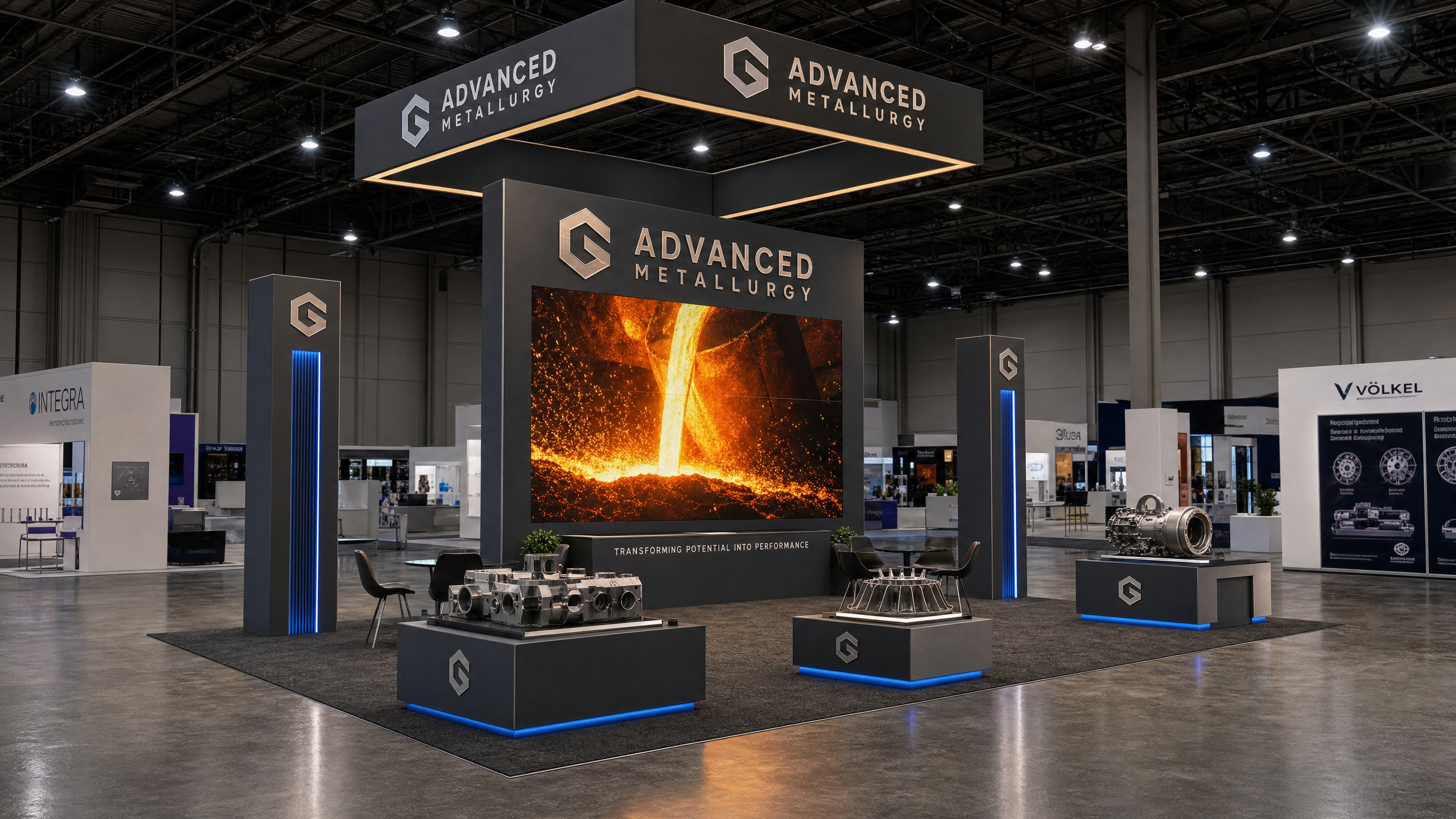 InfoComm LED Panel Booth – 20x30 Technology Companies - LED exhibit thumbnail