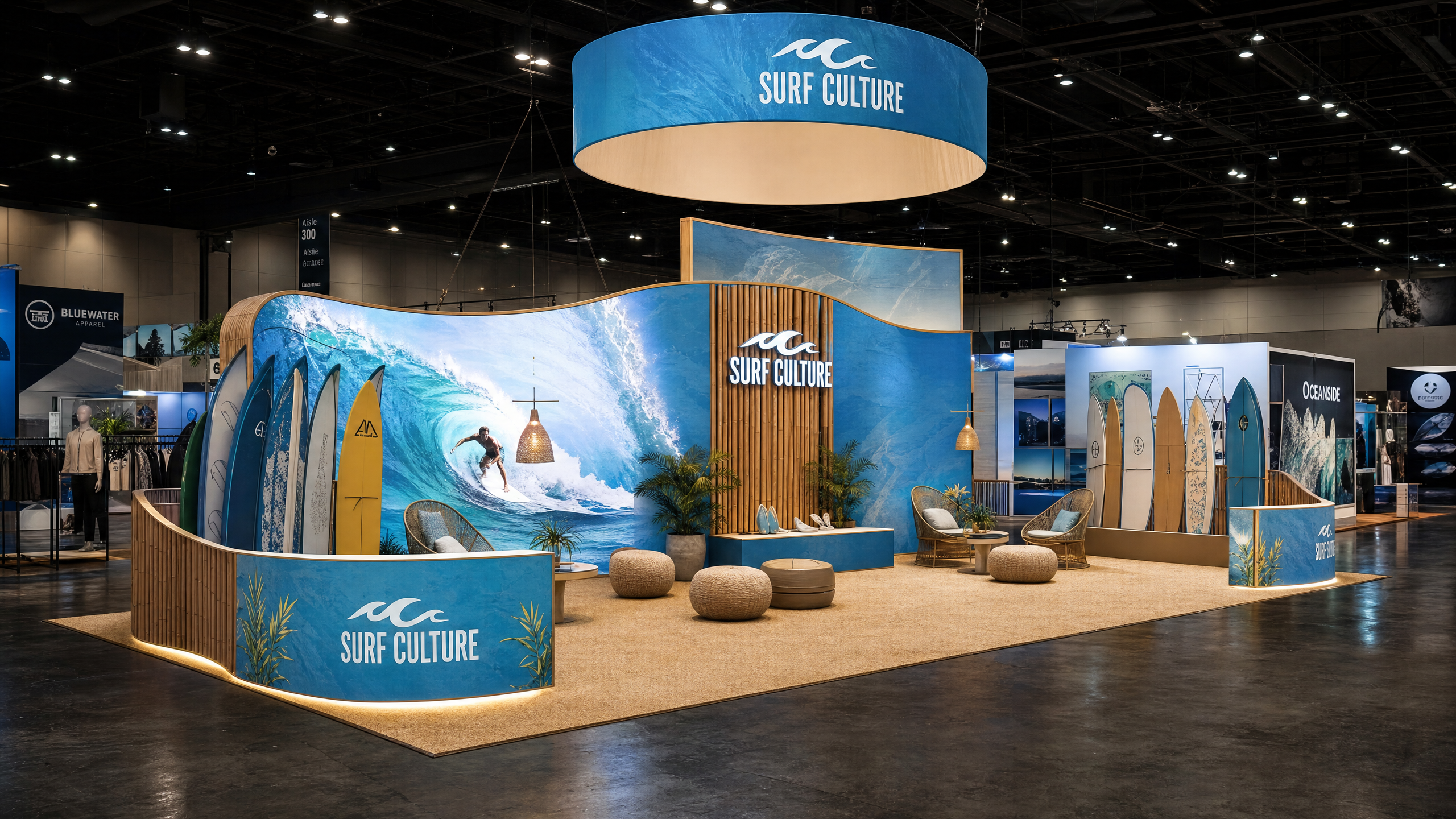 Phocuswright 20x30 LED Rental Booth – Travel Companies - LED exhibit thumbnail