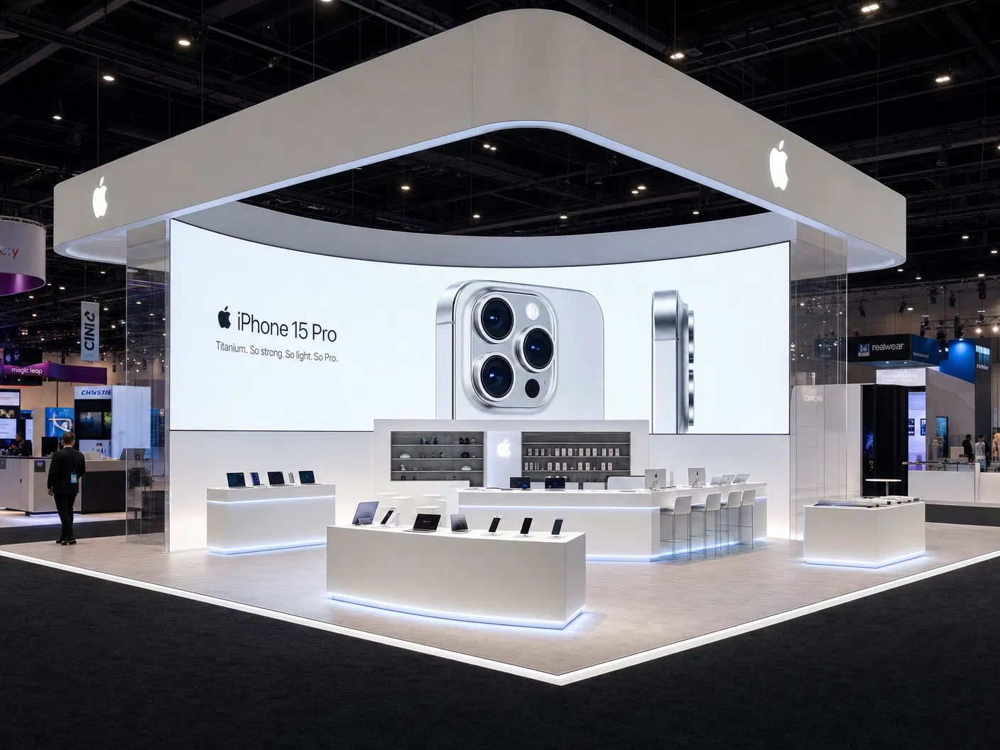 Cloud Computing Conference 40x40 LED Wall Exhibit – Technology Companies - LED exhibit thumbnail