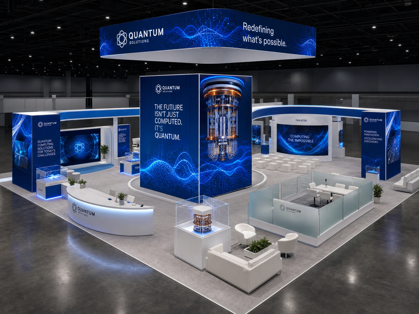 InfoComm Immersive LED Booth – 40x40 Technology Companies - LED exhibit thumbnail