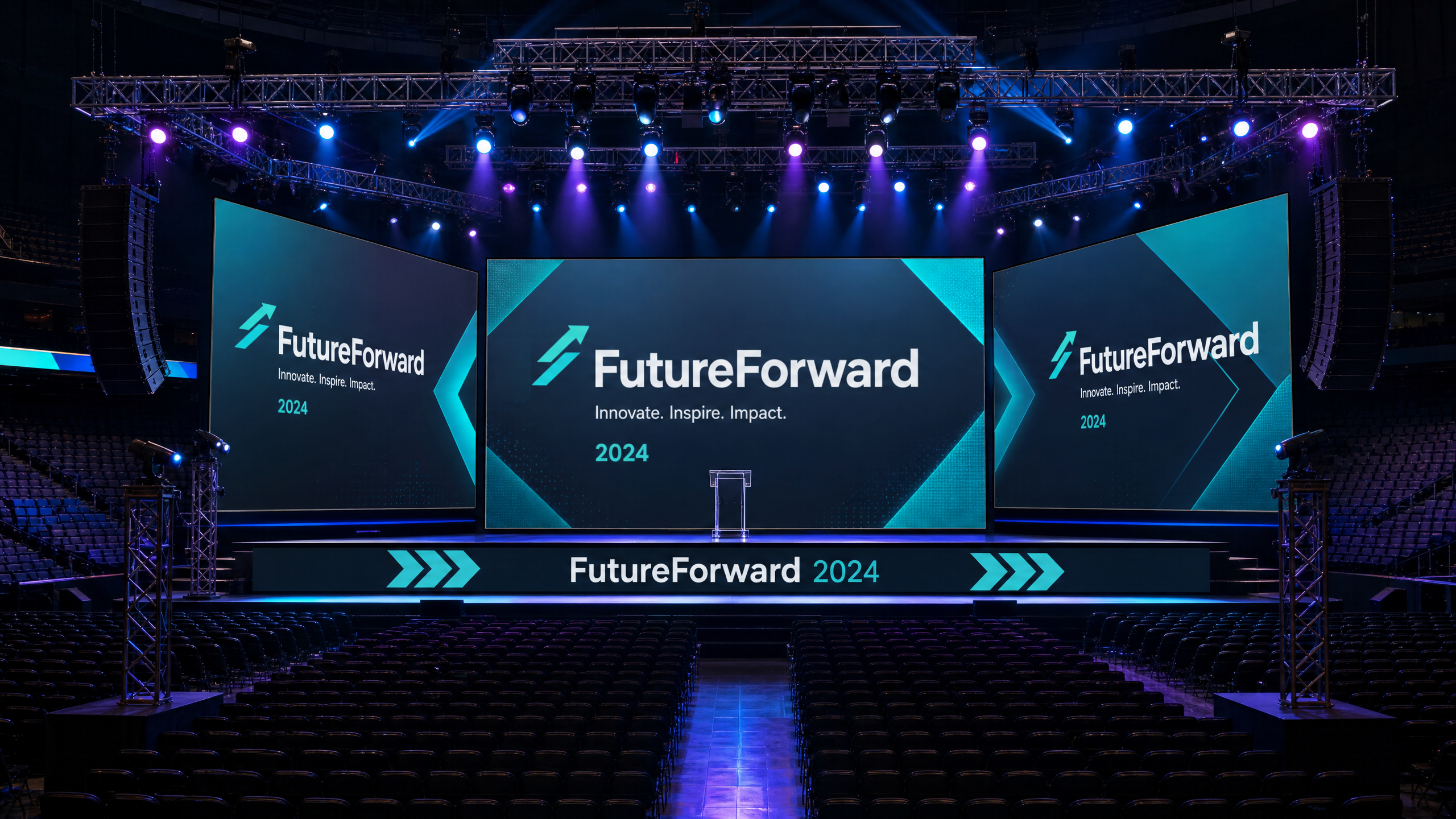 Arena General Session — Curved Panorama