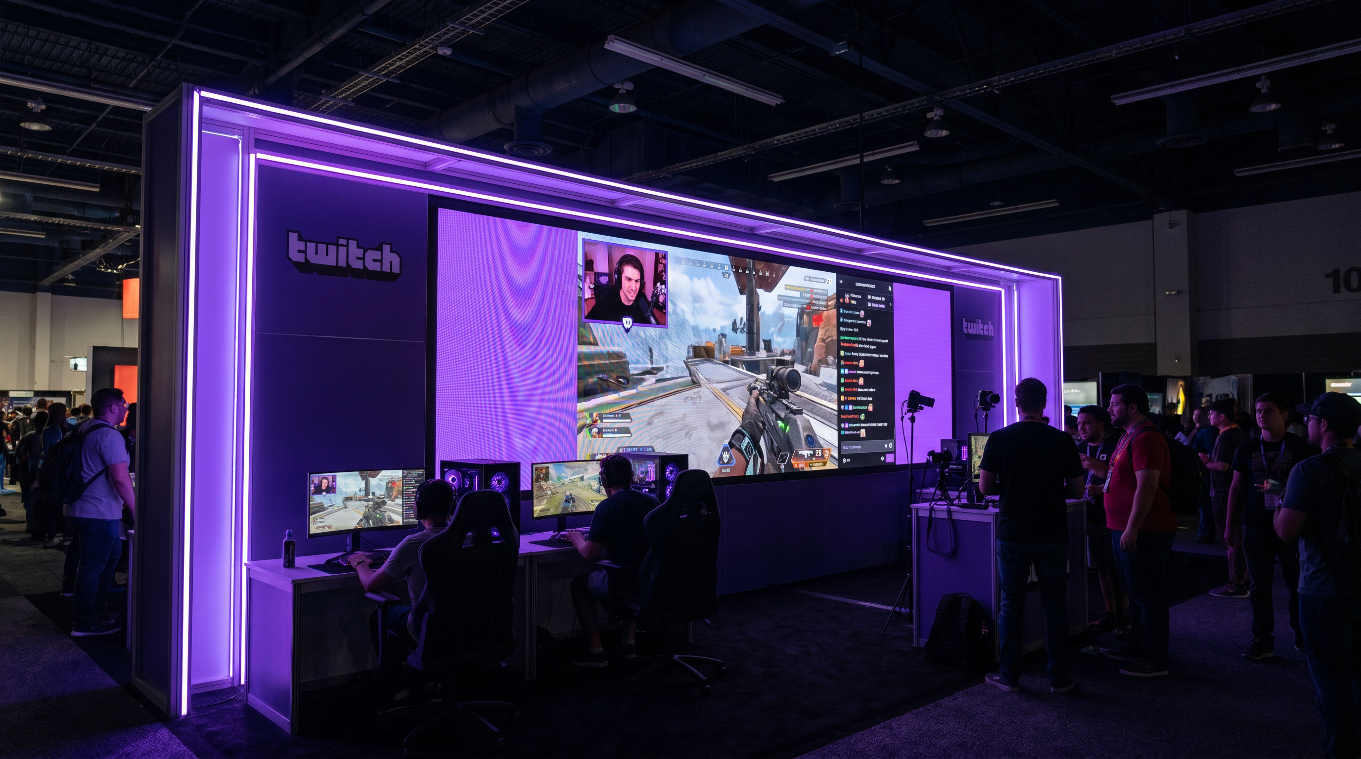 MJBizCon LED Rental Booth – 10x20 Technology Companies - LED exhibit thumbnail