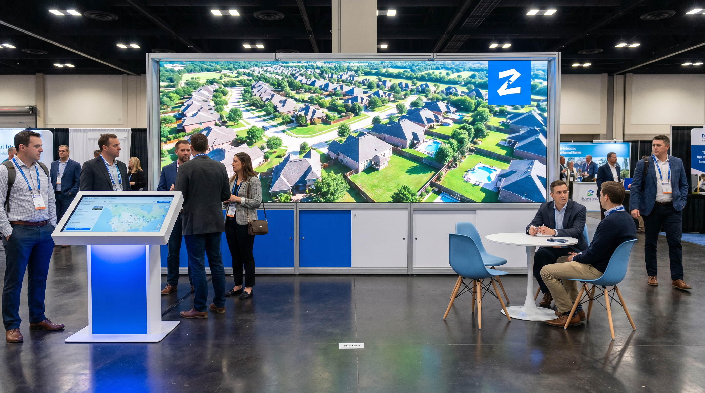 ICSC 10x20 Dynamic LED Exhibit – Real Estate Tech - LED exhibit thumbnail