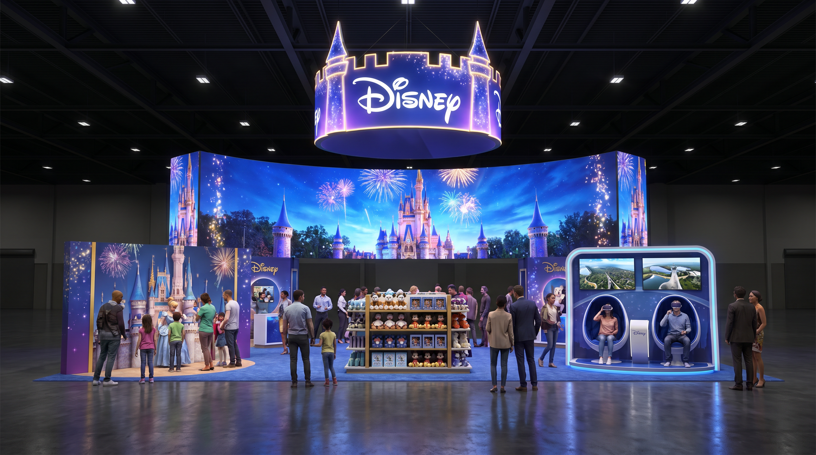 Money20/20 20x30 LED Exhibit for Technology Companies - LED exhibit thumbnail
