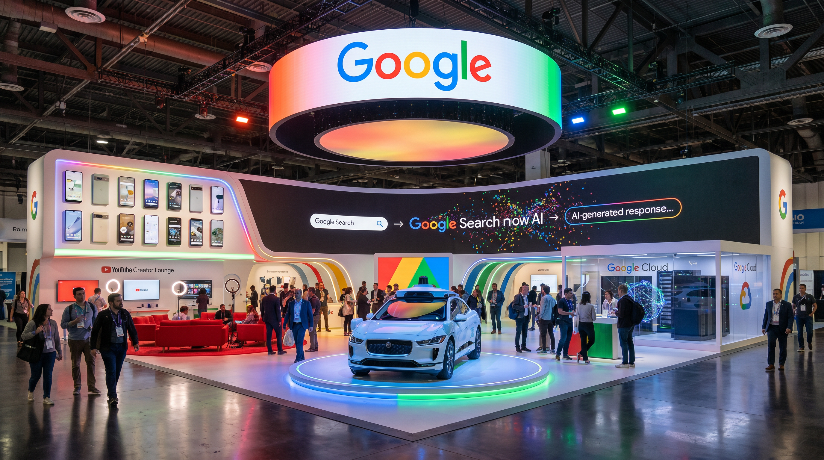 CHAMPS LED Rental Booth – 20x30 Technology Companies - LED exhibit thumbnail
