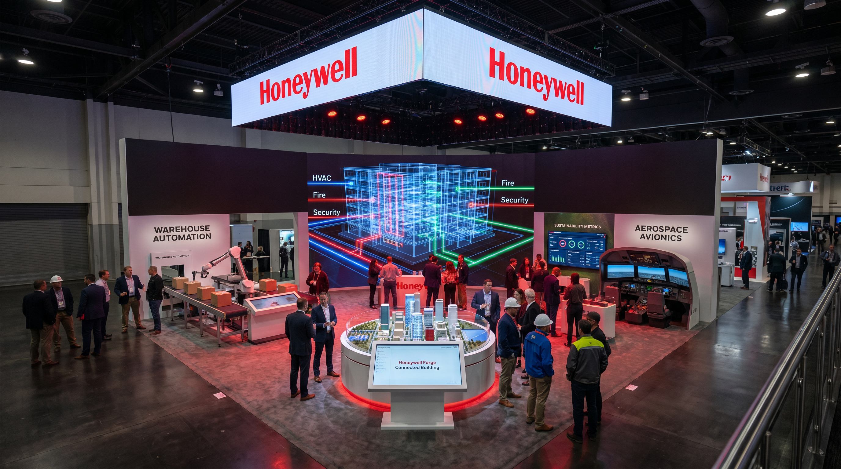WasteExpo 30x30 LED Technology Booth – Technology Companies - LED exhibit thumbnail