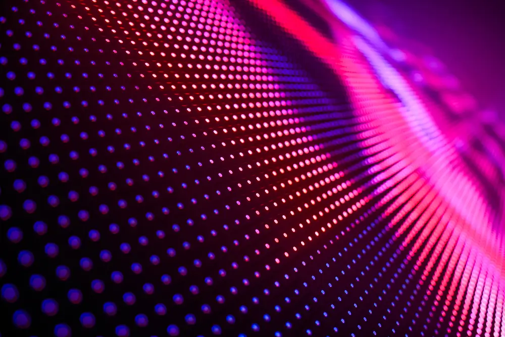 led soft focus background